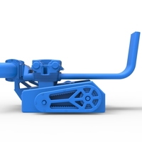 Engine of Top fuel dragster motorcycle 1:25 - Thumbnail 8