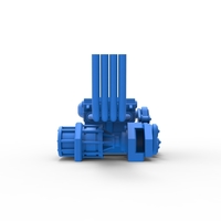 Engine of Top fuel dragster motorcycle 1:25 - Thumbnail 12