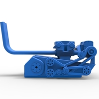 Engine of Top fuel dragster motorcycle 1:25 - Thumbnail 14