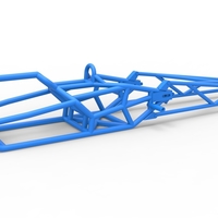Frame of Top fuel dragster motorcycle Scale 1:25 - Thumbnail 1