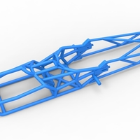 Frame of Top fuel dragster motorcycle Scale 1:25 - Thumbnail 2