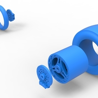 Wheel Set of Top fuel dragster motorcycle 1:25 - Thumbnail 13