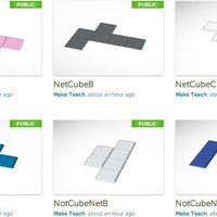 Nets of a Cube - Geometry Manipulative Set - Thumbnail 3