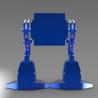 Low Poly Battle Robot - Thumbnail 4