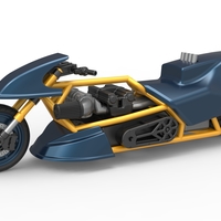 Top fuel Dirt dragster motorcycle 1:25 - Thumbnail 1