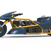 Top fuel Dirt dragster motorcycle 1:25 - Thumbnail 2