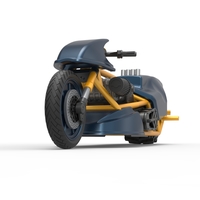 Top fuel Dirt dragster motorcycle 1:25 - Thumbnail 6