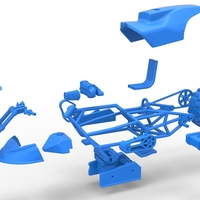 Top fuel Dirt dragster motorcycle 1:25 - Thumbnail 19