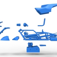 Top fuel Dirt dragster motorcycle 1:25 - Thumbnail 23