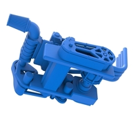 Engine of Top fuel Dirt dragster motorcycle 1:25 - Thumbnail 3