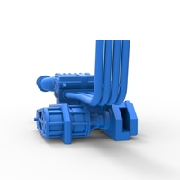 Engine of Top fuel Dirt dragster motorcycle 1:25 - Thumbnail 11