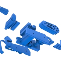 Engine of Top fuel Dirt dragster motorcycle 1:25 - Thumbnail 19