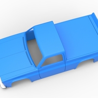 Shell of Vintage NASCAR race truck 1:25 - Thumbnail 4