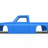 Shell of Vintage NASCAR race truck 1:25 - Thumbnail 8