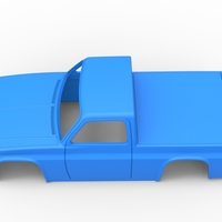 Shell of Vintage NASCAR race truck 1:25 - Thumbnail 9