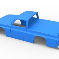 Shell of Vintage NASCAR race truck 1:25 - Thumbnail 11