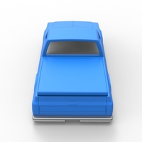 Shell of Vintage NASCAR race truck 1:25 - Thumbnail 14