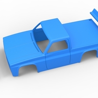 Shell of Vintage NASCAR race truck 1:25 - Thumbnail 16