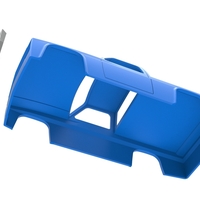 Shell of Vintage NASCAR race truck 1:25 - Thumbnail 17