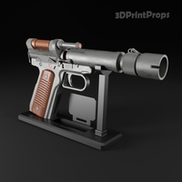 Star Wars Outlaws Kay Vess VM-19 heavy blaster pistol  - Thumbnail 3