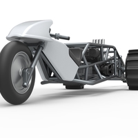 Top fuel Dirt dragster trike Sale 1:25 - Thumbnail 6