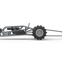 Top fuel Dirt dragster trike Sale 1:25 - Thumbnail 9