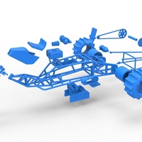 Top fuel Dirt dragster trike Sale 1:25 - Thumbnail 18