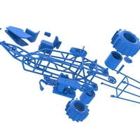 Top fuel Dirt dragster trike Sale 1:25 - Thumbnail 20