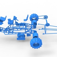 Top fuel Dirt dragster trike Sale 1:25 - Thumbnail 23