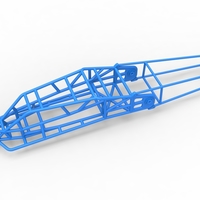Frame of Top fuel Dirt dragster trike 1:25 - Thumbnail 2