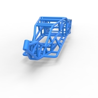 Frame of Top fuel Dirt dragster trike 1:25 - Thumbnail 4