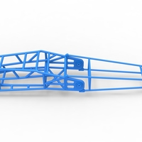 Frame of Top fuel Dirt dragster trike 1:25 - Thumbnail 7