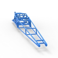 Frame of Top fuel Dirt dragster trike 1:25 - Thumbnail 10