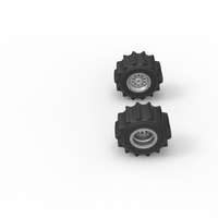 Wheel Set of Top fuel Dirt dragster trike 1:25 - Thumbnail 5