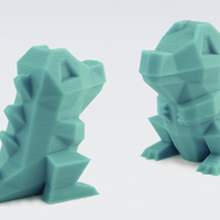 Small Low Poly Pokemon  3D Printing 5625