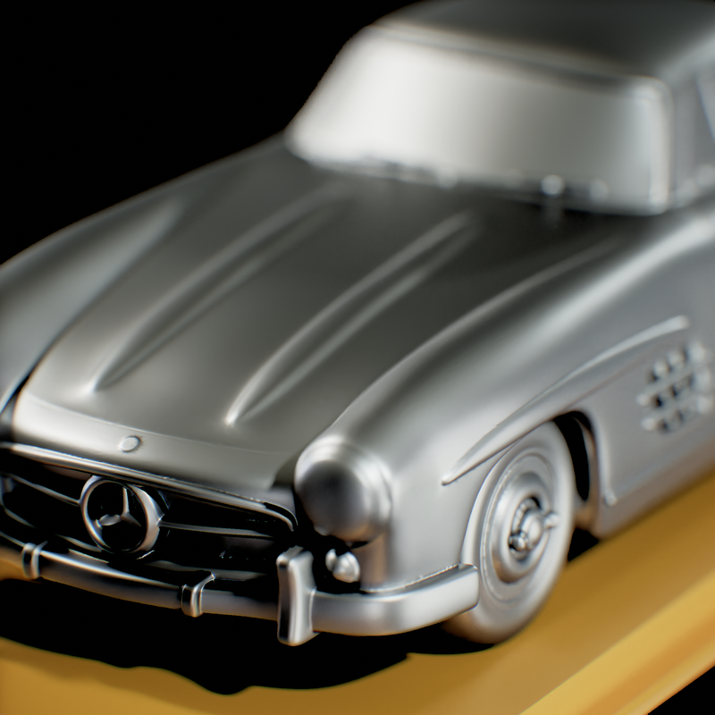 Mercedes benz sl coupe 1950