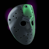Jason Voorhees Mask Friday 13 - Halloween Mask - Thumbnail 5