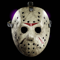 Jason Voorhees Mask Friday 13 - Halloween Mask - Thumbnail 6
