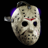 Jason Voorhees Mask Friday 13 - Halloween Mask - Thumbnail 7