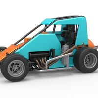 Midget car Scale 1:25 - Thumbnail 1