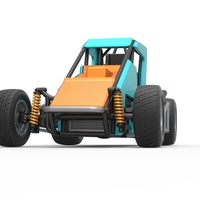 Midget car Scale 1:25 - Thumbnail 6