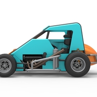 Midget car Scale 1:25 - Thumbnail 7