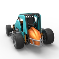 Midget car Scale 1:25 - Thumbnail 12