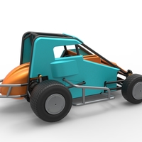 Midget car Scale 1:25 - Thumbnail 16