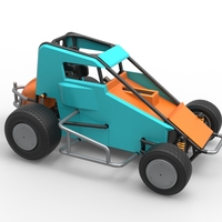 Midget car Scale 1:25 - Thumbnail 20