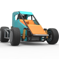 Midget car Scale 1:25 - Thumbnail 23