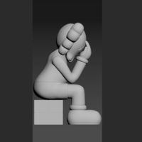 KAWS PASSING THROUGH OPEN EDITION VINYL FIGURE - Thumbnail 11