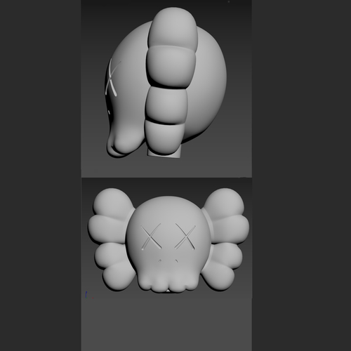 3D Printed KAWS PASSING THROUGH OPEN EDITION VINYL FIGURE by 3D Printed KAWS PASSING THROUGH OPEN EDITION VINYL FIGURE by