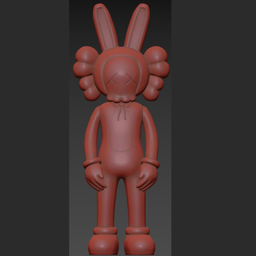 3D Printed KAWS ACCOMPLICE VINYL FIGURE by pro 3dmodel 3D Printed KAWS ACCOMPLICE VINYL FIGURE by pro 3dmodel