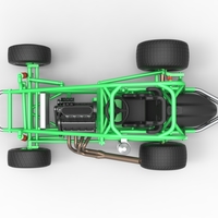 Midget car Base Scale 1:25 - Thumbnail 9